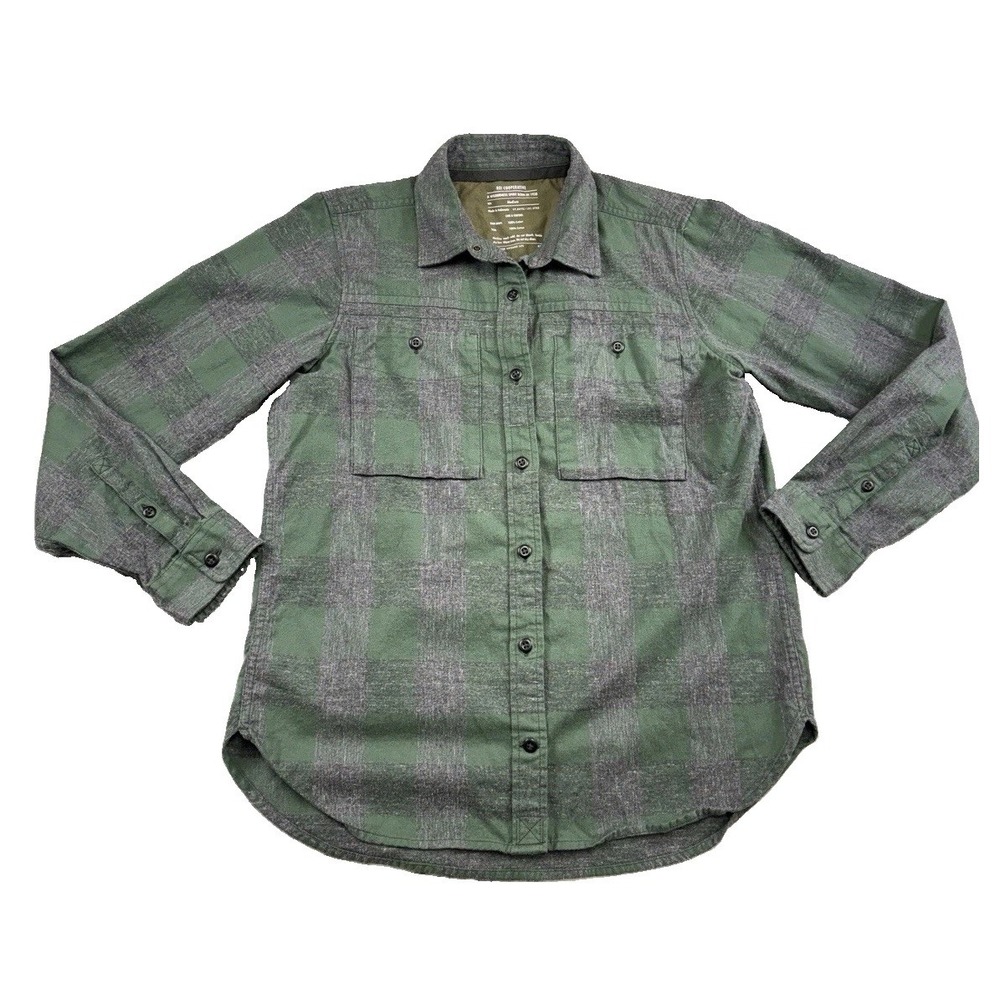 REI Co-op Women's Wallace Lake Flannel Shirt Top Sz M 100% Cotton Normcore